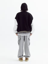 スーパーバルーンウールバーシティジャケット(Black)