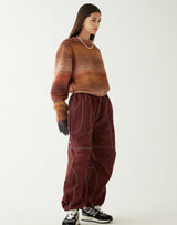 パラシュートパンツ/PARACHUTE PANTS BURGUNDY