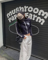Cotton snap pants