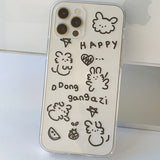 Black - DDong Gangazi Phone Case 