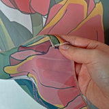 シフォンファブリックポスター/Chiffon Fabric Poster (Mango Tulip)