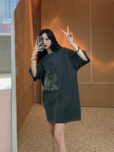 ネイビーポパイ半袖Tシャツ