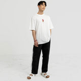 サイドメッシュナイロンパンツ / SIDE MESH NYLON PANTS-BLACK