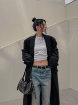 (UNISEX) f/w ピーナッツマキシロングコート