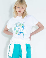 サマーラバーズドリッピングTシャツ / Summer Lovers Dripping T-Shirt _ White