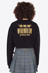 クルーネッククロップトップ / Crew neck crop top (2623892258934)