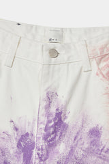 オウンベベクレヨンハンドペインティングパンツ / OWN Bebe Crayon Hand Painting Pants (2 colors)