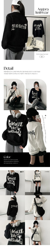 LIX's angora knitwear