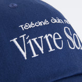VIVRE SA VIE BALL CAP BLUE (6563459661942)