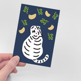 LONG LONG AGO TIGER POST CARD (6538754359414)