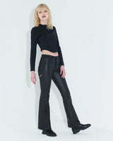 ピンタックジャージートップ / Pintuck Jersey Top _ Black