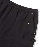 DOODLE CHERRY 2WAY WOVEN SKIRT [BLACK]