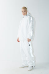 WDフューチャーリフレクティブトラックパンツ / BSR2223FWPT040 WD FUTURE REFLECTIVE TRACK PANTS WHITE
