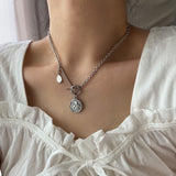 エンジェル2ウェイトグルバーネックレス/jh Angel Two Way Toggle Bar Necklace