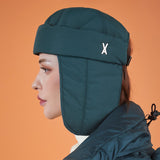 Heavy Padding Stud Logo Trooper Hat Green
