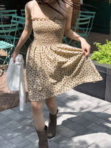 ヒュートスモーキングバンディングナシミニワンピース / Huto Smoking Banding Nashi Mini One Piece
