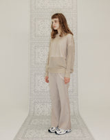 WAFFLE FISHNET SWEATER BEIGE (6691447439478)