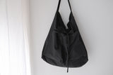 two pockets easy bag (black)