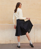 クロップニットカーディガン/RCH crop knit cardigan ivory