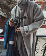 オレオダッフルロングコート/Oreo duffel long coat (2 color)