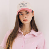 ツートーンボールキャップ / TWO-TONE BALL CAP (PINK)