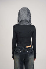Rabbit Ear Balaclava Muffler(BK)