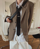 セレーナチェックブレザー / Selena check blazer (1 color)