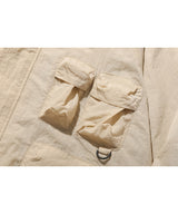 マルチポケットフードジャンパー/Multi Pocket Hooded Jumper (Sand)