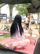 897. マルチリボンワイドパンツ / [High quality] 897. Multy ribbon wide pt (3color)