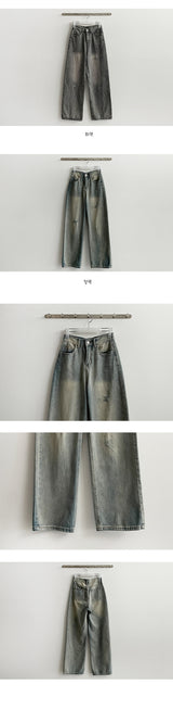 Febowwashing demigodenim pants