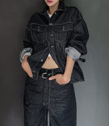 (UNISEX) ノンフェードステッチトラッカージャケット