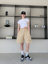 VENTIQUE Wappen Embroidery Signature Shorts 8color