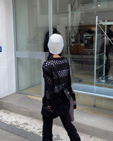 シャーリングスカートパンツ
