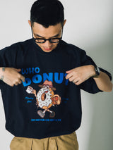 マンデイボスモーニングコールスイートハートサークルボスTシャツ