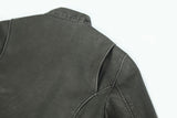 ピグメントレザーバイカージャケット / PIGMENT LEATHER BIKER JACKET
