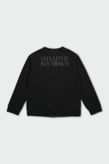 スプライスドデニムジャケット / Spliced denim jacket (black)