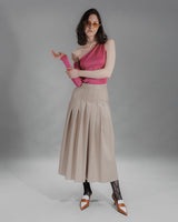 Shoulder Knotted Metal Top (6676026523766)