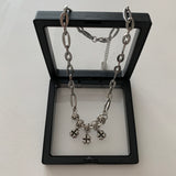 3ハートクローバーネックレス/3 heart clover necklace