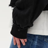 PIGMENT STUDS HOODIE (BLACK)