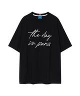 ザデイインパリスショートスリーブTシャツT66/The Day in Paris Short Sleeve T66 Black