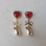 ラブリーレディピアス / Lovely Lady Earring - Red