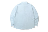 リセントオックスフォードシャツ/RECENT OXFORD SHIRT_SKY BLUE