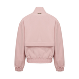  Big Ribbon Tie Windbreaker (DUSTY PINK)