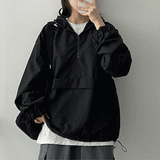 バーンストリングアノラックフード / Burnistring anorak hood
