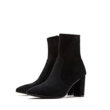ニューベーシック アンクルブロックヒール/New Basic Ankle Block Heel(Black)