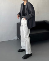ベーシックツーボタンジャケット / FL Basic Two Button Jacket (2 colors)