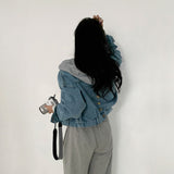 フロント&バックボタンデニムジャケット / Front And Back Button Denim Jacket
