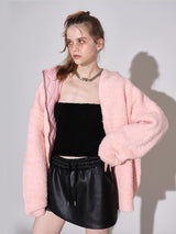 レザースカートパンツ / LEATHER SKIRT-PANTS