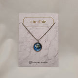 ソーラーシステムプラネットシリーズ - ジアースセミチョーカーネックレス / Solar System Planets Series - The Earth Semi Choker Necklace