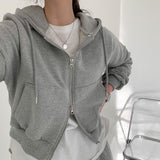 2WAYダブルジッパーフードジップアップ / [Inquiries flooded] These days, two-way double zipper hood zip-up